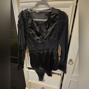 For Love and Lemons x Skivvies bodysuit size Large